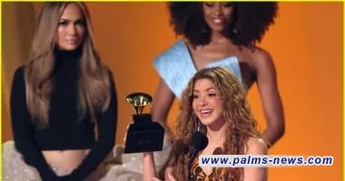 شاكيرا تفوزُ بجائزة جرامي وتهديها للمهاجرين